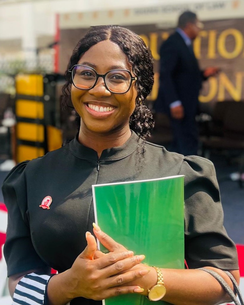 Cindy Monica Agbeme – Mentorship Cordinator of Le Shelter Foundation