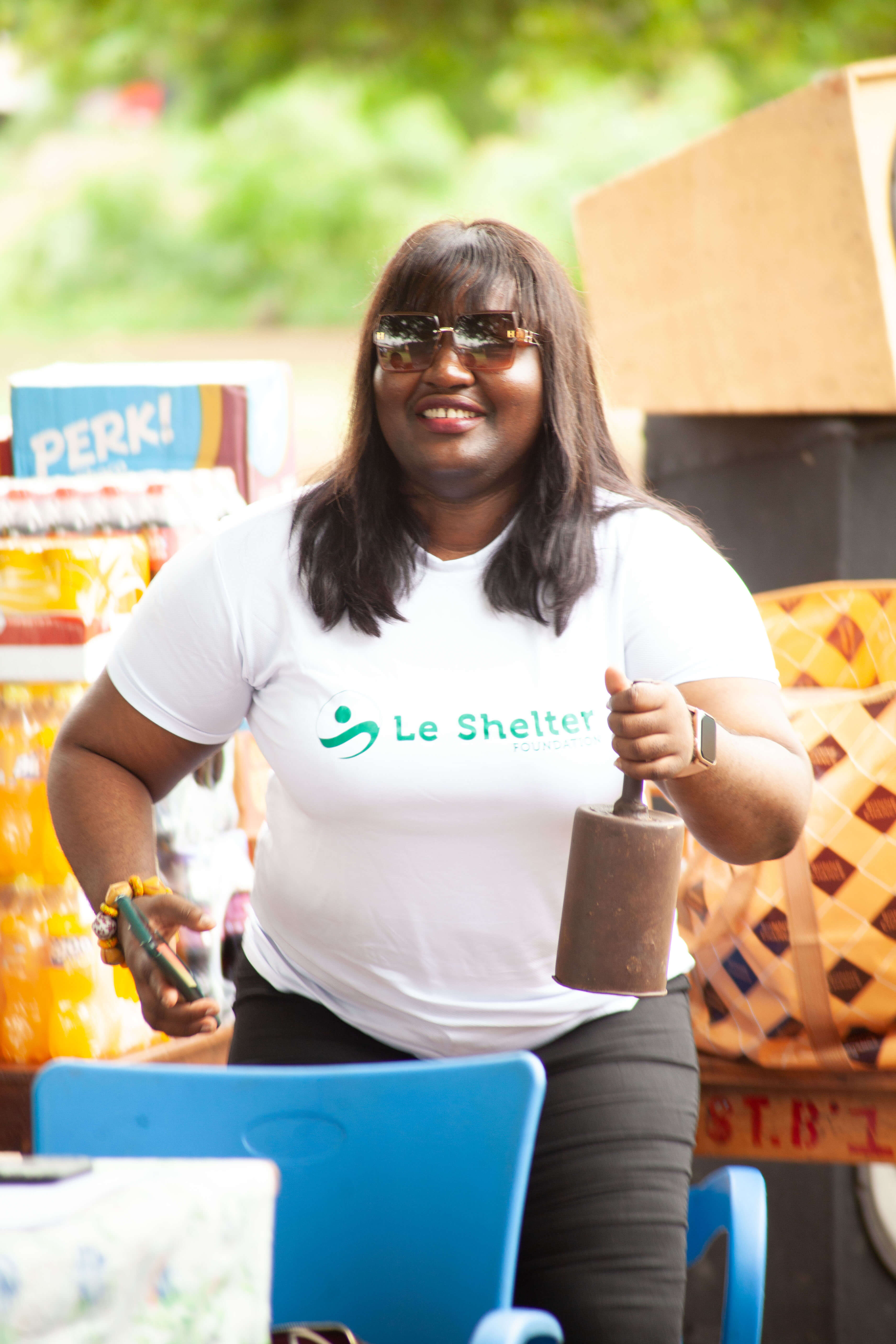 Priscilla Quansah – Le Shelter Foundation volunteer