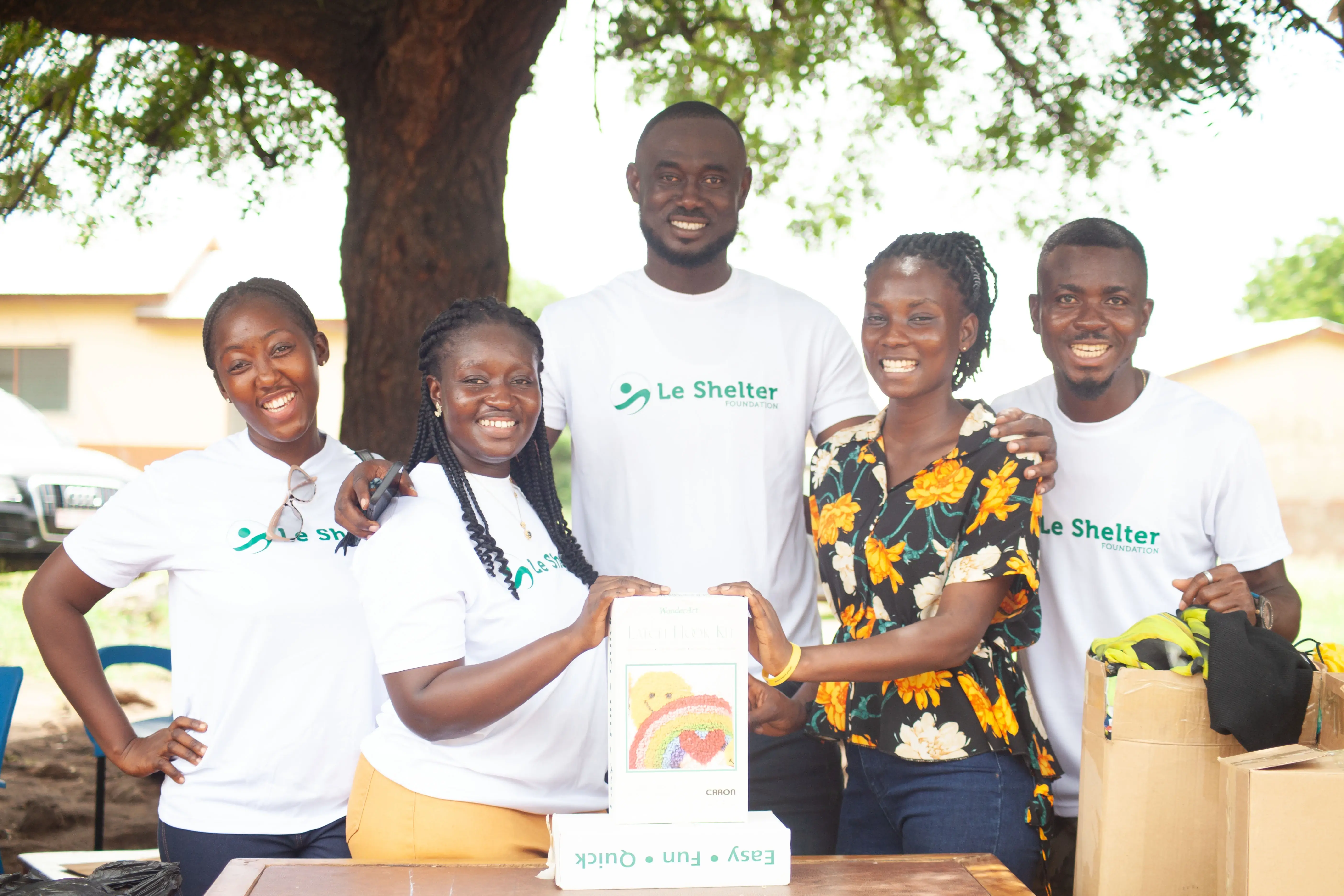 Le Shelter Foundation community outreach, photograph 7